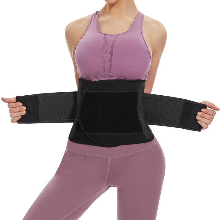 SIHOHAN Bauchweggürtel, Fitness Gürtel Verstellbarer, Taille Trimmer Gürtel Fitnessgürtel, Abnehmen