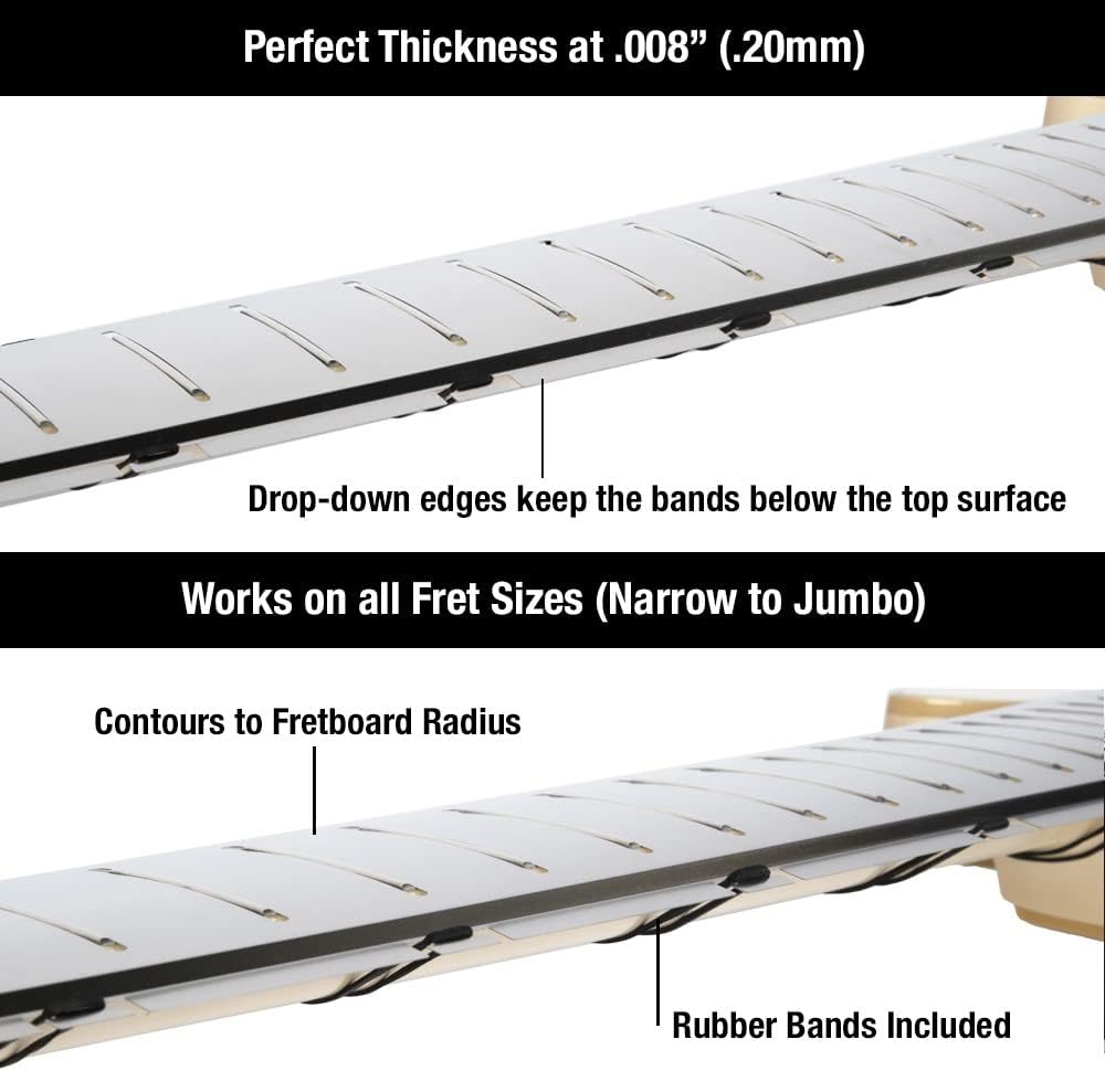 MusicNomad MN804 Fret Shield for 24.75-inch Scale Length Electric Guitar, Fret Shield: E-24.75"