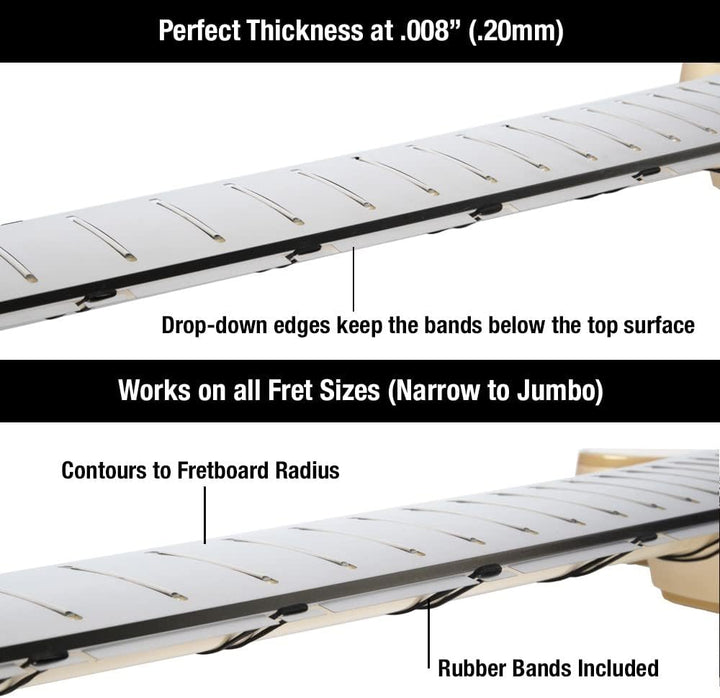 MusicNomad MN804 Fret Shield for 24.75-inch Scale Length Electric Guitar, Fret Shield: E-24.75"
