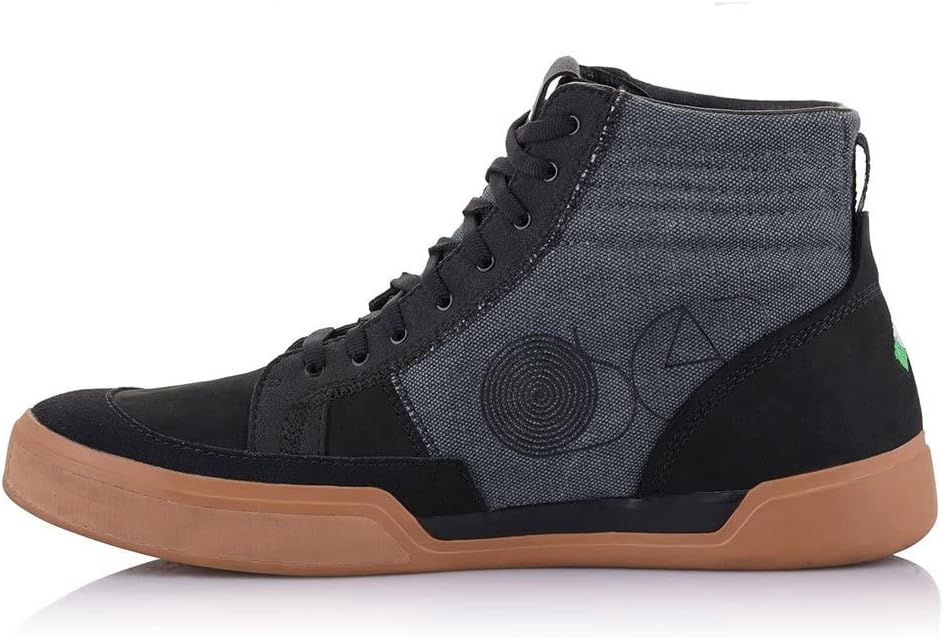 Alpinestars Grange Motorradschuhe, schwarz/blau, 7.5 (40) 40 EU Schwarz Mood Indigo, 40 EU Schwarz M