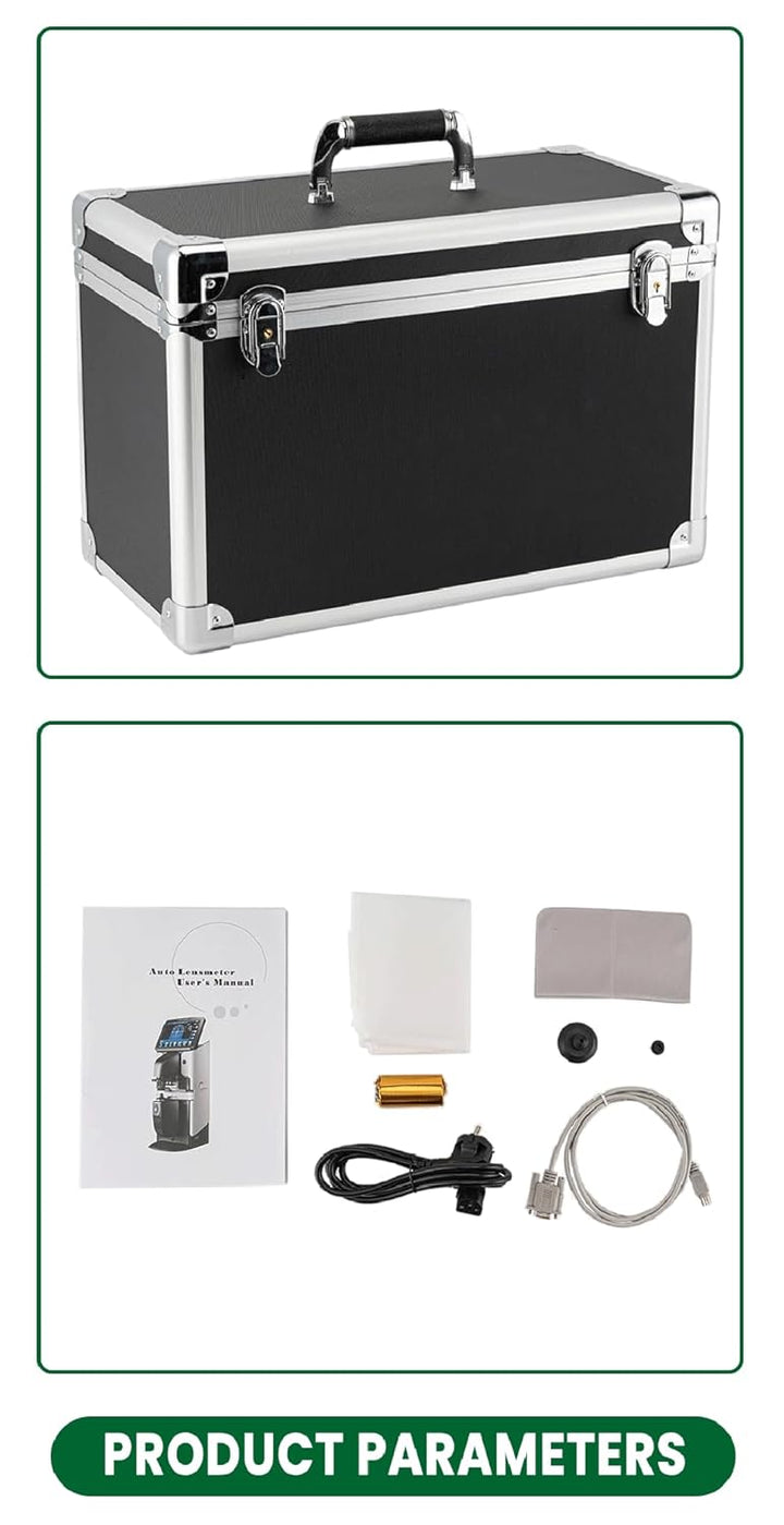 LCD Lensometer Fokimeter Objektiv Meter 7 Zoll Bildschirm Touchscreen Fokimeter New Digital Auto PD