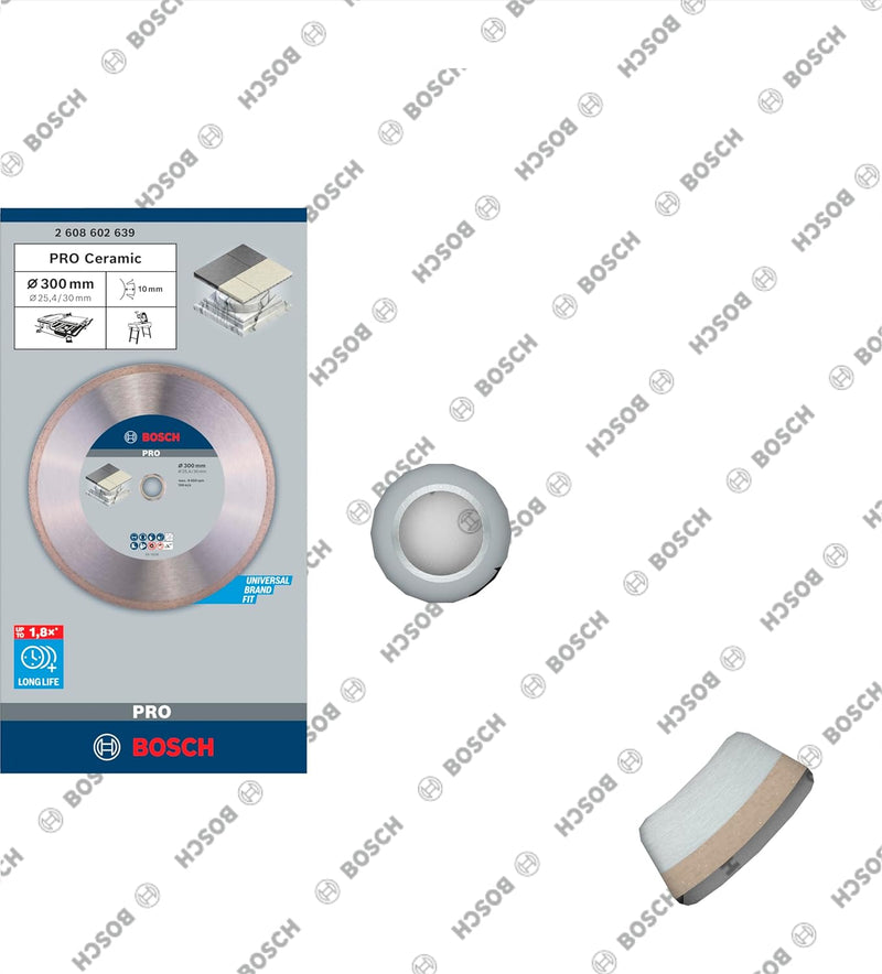 Bosch Accessories Bosch Professional Diamanttrennscheibe Best für Ceramic, 300 x 30/25,40 x 2,8 x 10