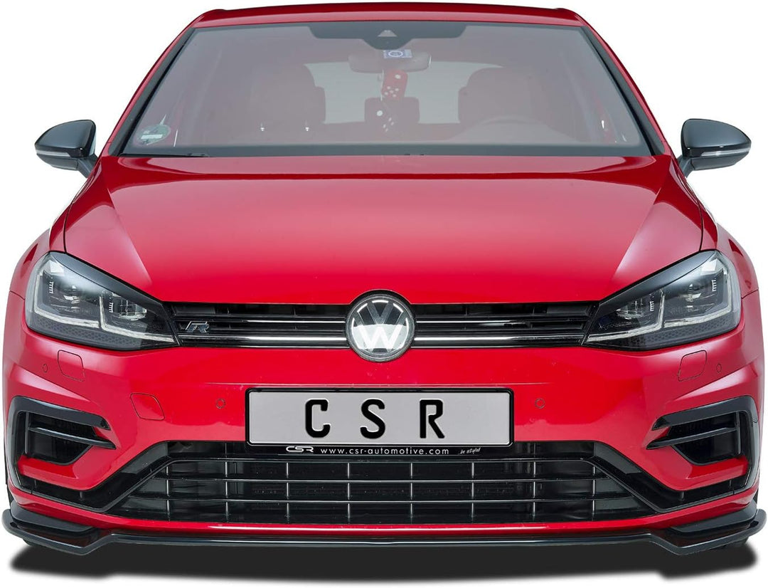 CSR-Automotive Scheinwerferblenden Kompatibel mit/Ersatz für VW Golf 7 (Typ AU) SB191-G
