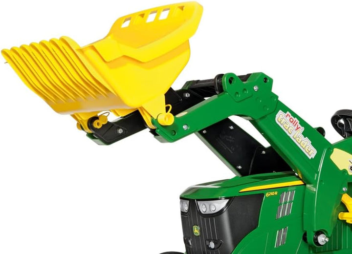 Rolly Toys rollyFarmtrac Trettraktor John Deere 6210R (inkl. rollyTrac Lader, Front- und Heckkupplun
