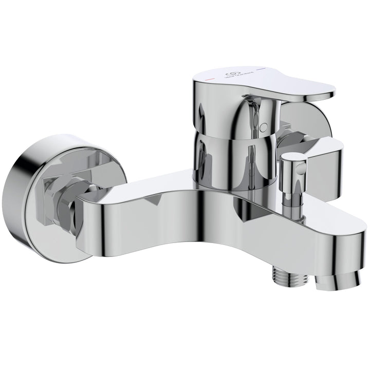 Ideal Standard BC843AA Cerabase Badearmatur Aufputz, Ausladung 16,1 cm, Chrom