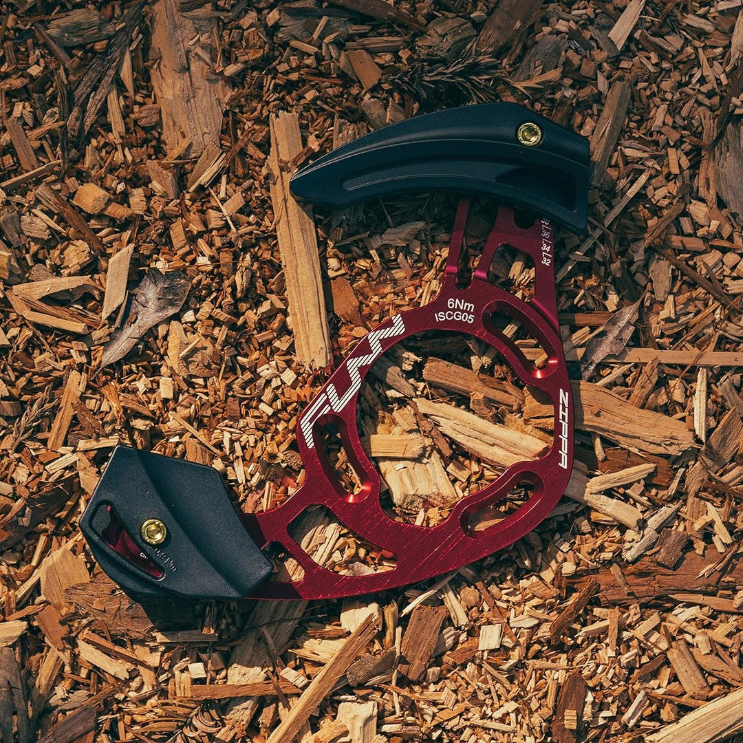 FUNN Kettenführung ZIPPA AM ISCG-05/BB Mount Rot 32/38, 32/38