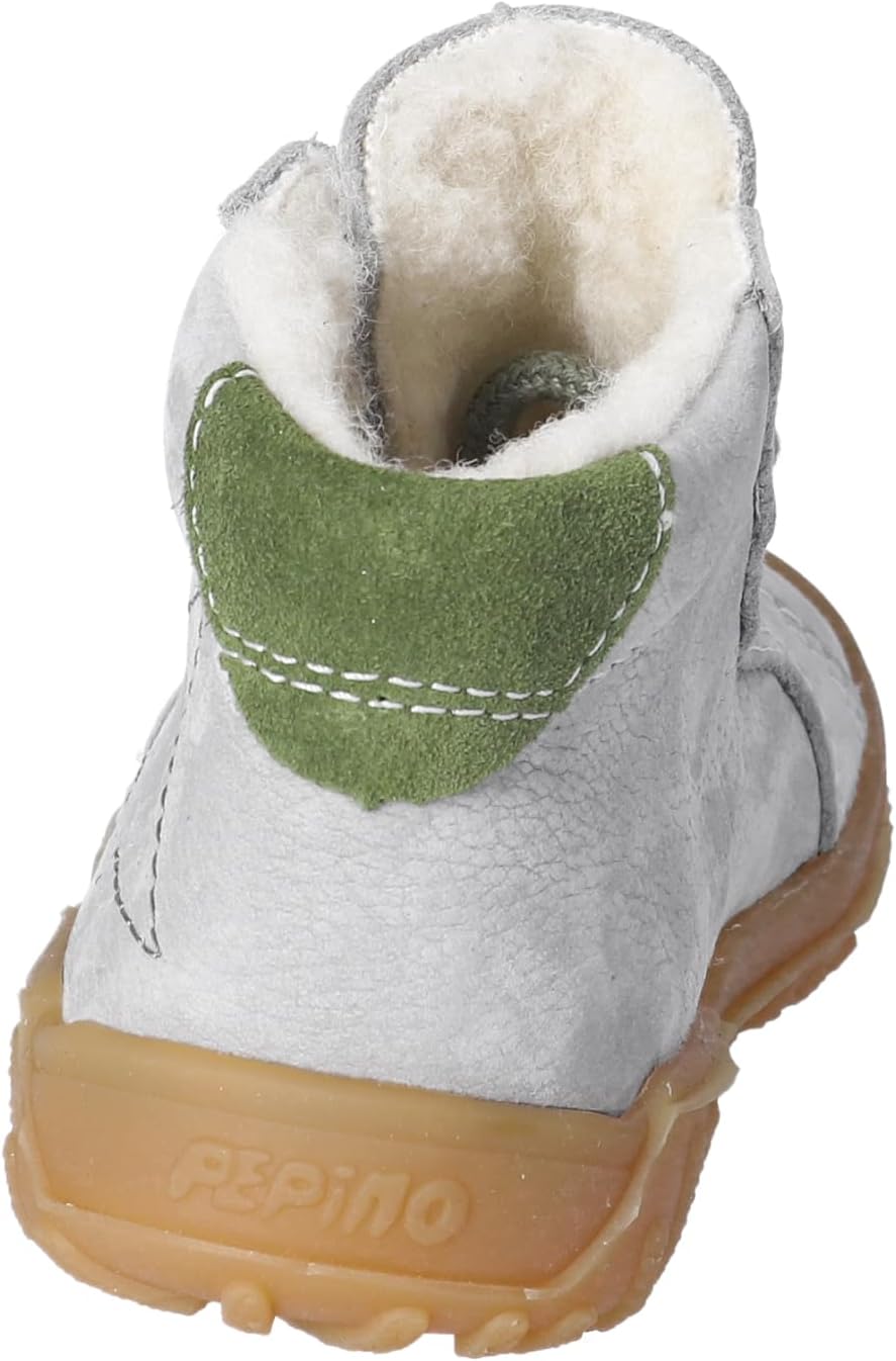 RICOSTA Jungen Winterstiefel Denny, Kinder Lauflernschuhe, Weite: Weit, CareTEX, terracare 20 EU Wei