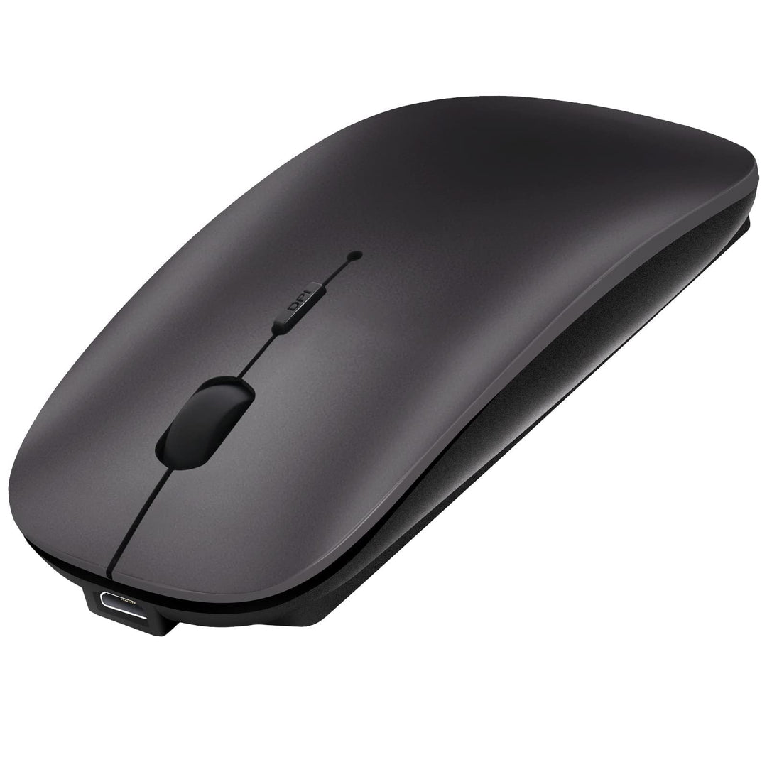 Bluetooth Maus fur Laptop/iPad/iPhone/Mac (iOS 13.3.2 und höher) / PC/Tablet, Wiederaufladbare Leise