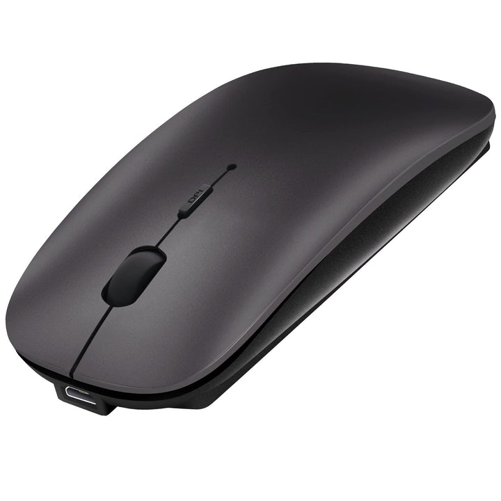 Bluetooth Maus fur Laptop/iPad/iPhone/Mac (iOS 13.3.2 und höher) / PC/Tablet, Wiederaufladbare Leise