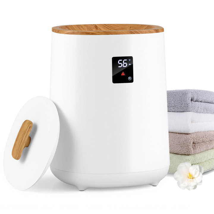 RELAX4LIFE 18L Handtuchwärmer, Handtuch Wärmegerät mit LED-Anzeige &amp; Schnellheizung &amp; automatischer