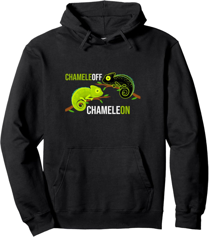 Funny Chameleon Reptile Chameleon Pullover Hoodie