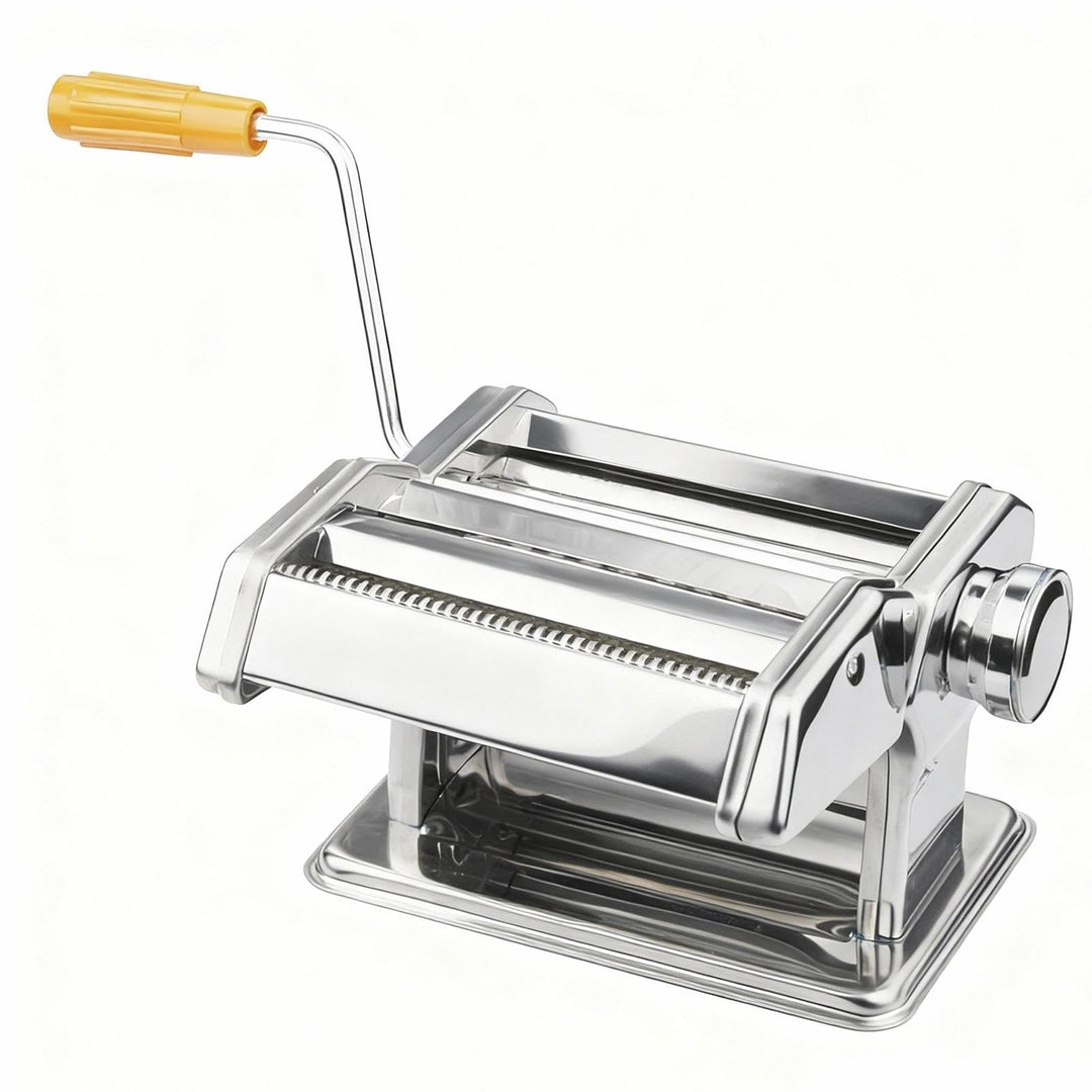 Nudelmaschine,Edelstahl pasta maker,Nudelmaschine manuell,9-Gang-Verstellung pastamaschine,für Nudel
