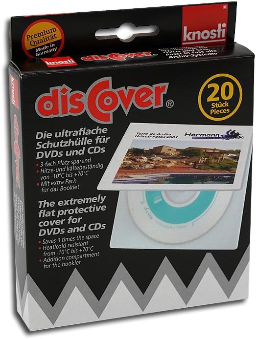 CD Schutzhüllen disCover (20 Stück)