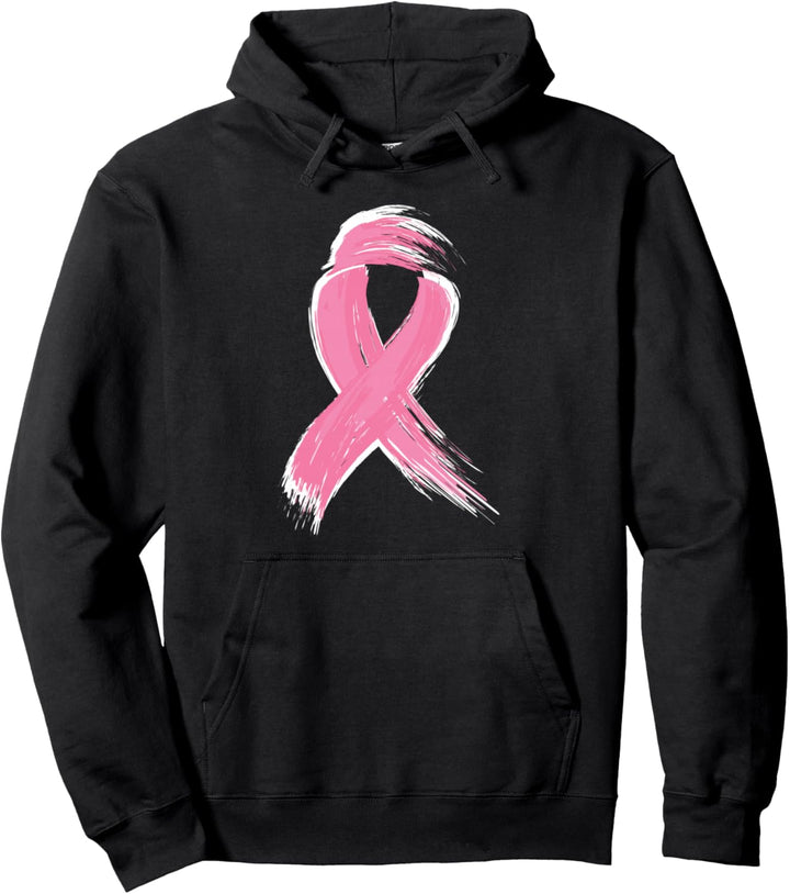 Brustkrebs Schleife Kämpfen Kämpferin Pullover Hoodie