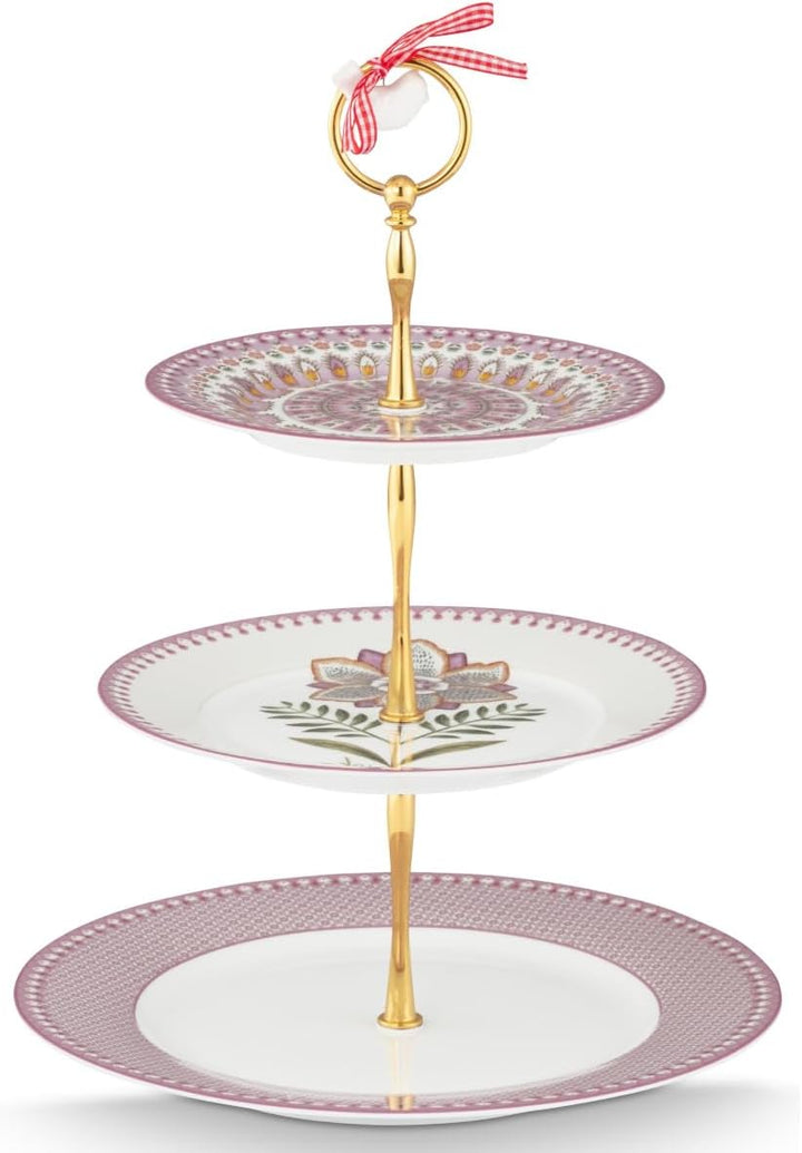 Pip Studio Lily&Lotus Lilac Etagere 3tlg