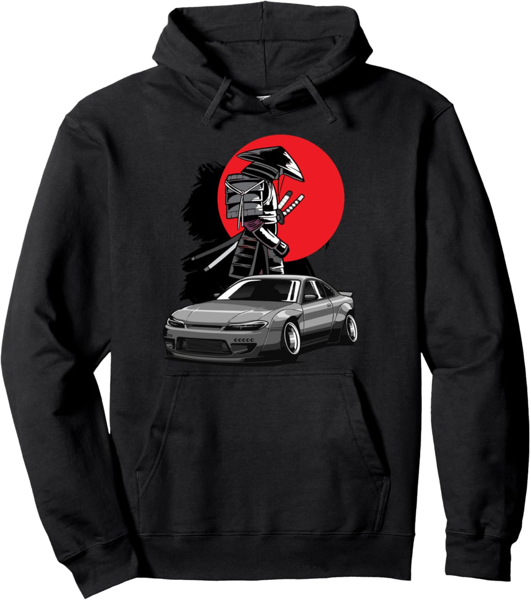 JDM S15 Silvia Japan Drift Auto Samurai Tuning Pullover Hoodie
