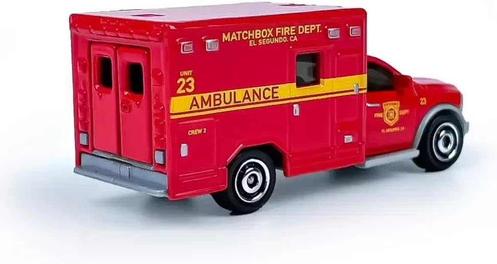 Matchbox 2019 Ram Krankenwagen, bewegliche Teile 26/54