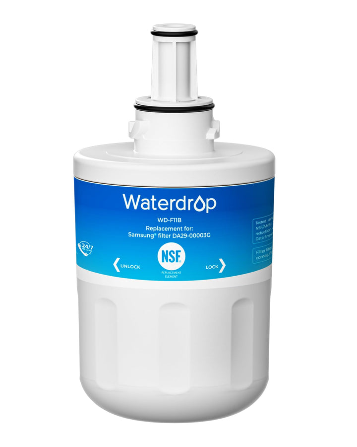 Waterdrop DA29-00003G Kühschrank Wasserfilter, Ersatz für Samsung® AquaPure Plus DA29-00003G, DA29-0