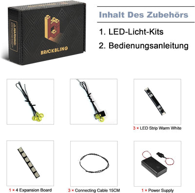 Led Licht Set Kompatibel mit Lego King Boo's Haunted Mansion (Kein Modell), Dekorationsbeleuchtungss