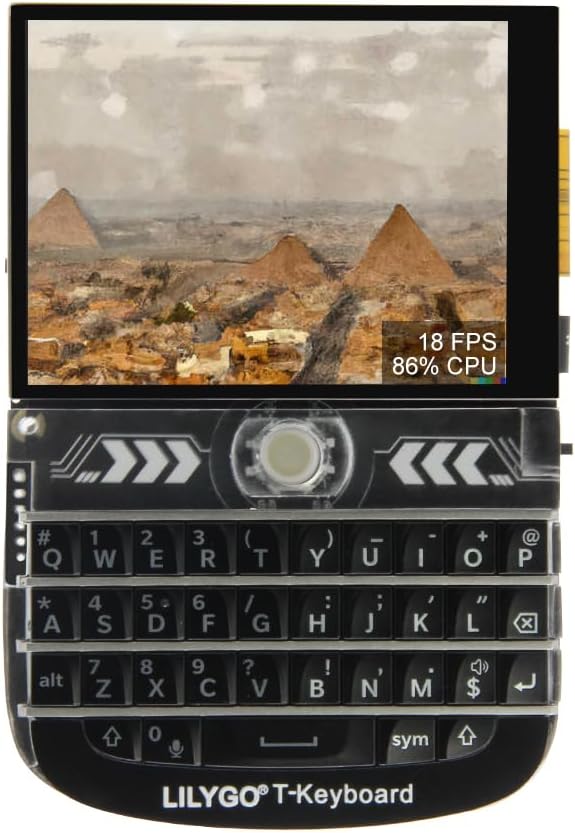 LILYGO T-Deck ESP32-S3 LoRa BLE WiFi TTGO Modul LoRaWAN Long Range Entwicklungsboard mit 2,8 Zoll LC