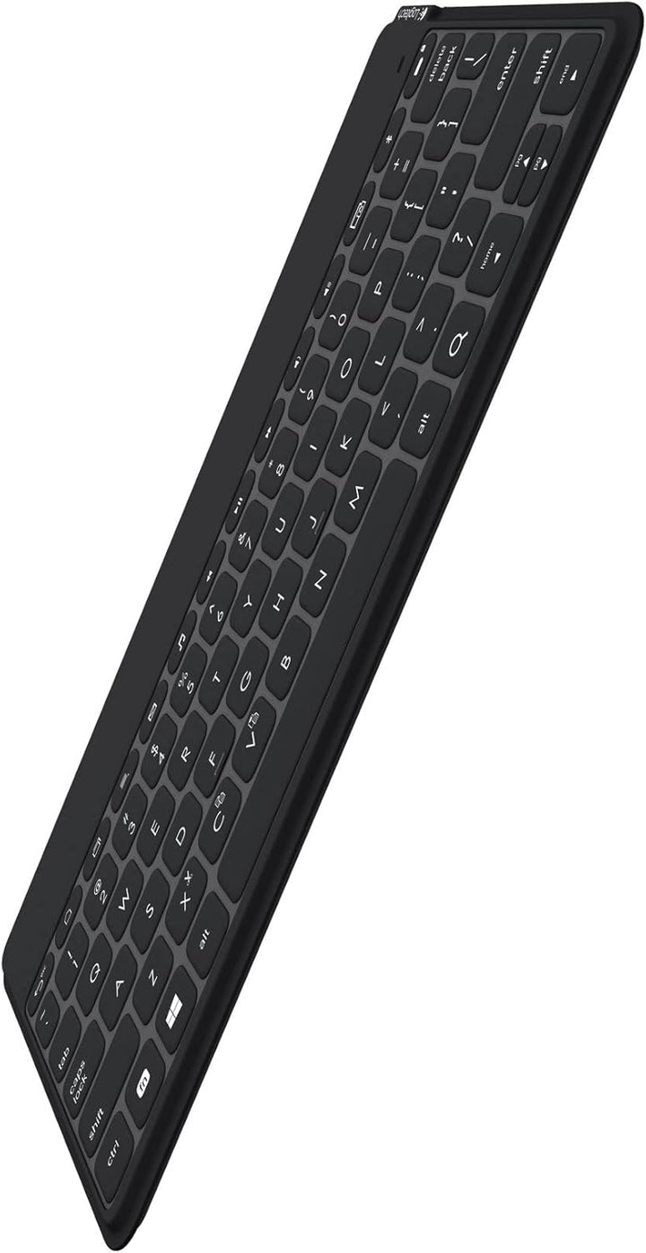 Logitech Keys-to-Go Kabellose Tablet-Tastatur, Bluetooth, iOS-Sondertasten, Ultraleicht & Geräuschlo