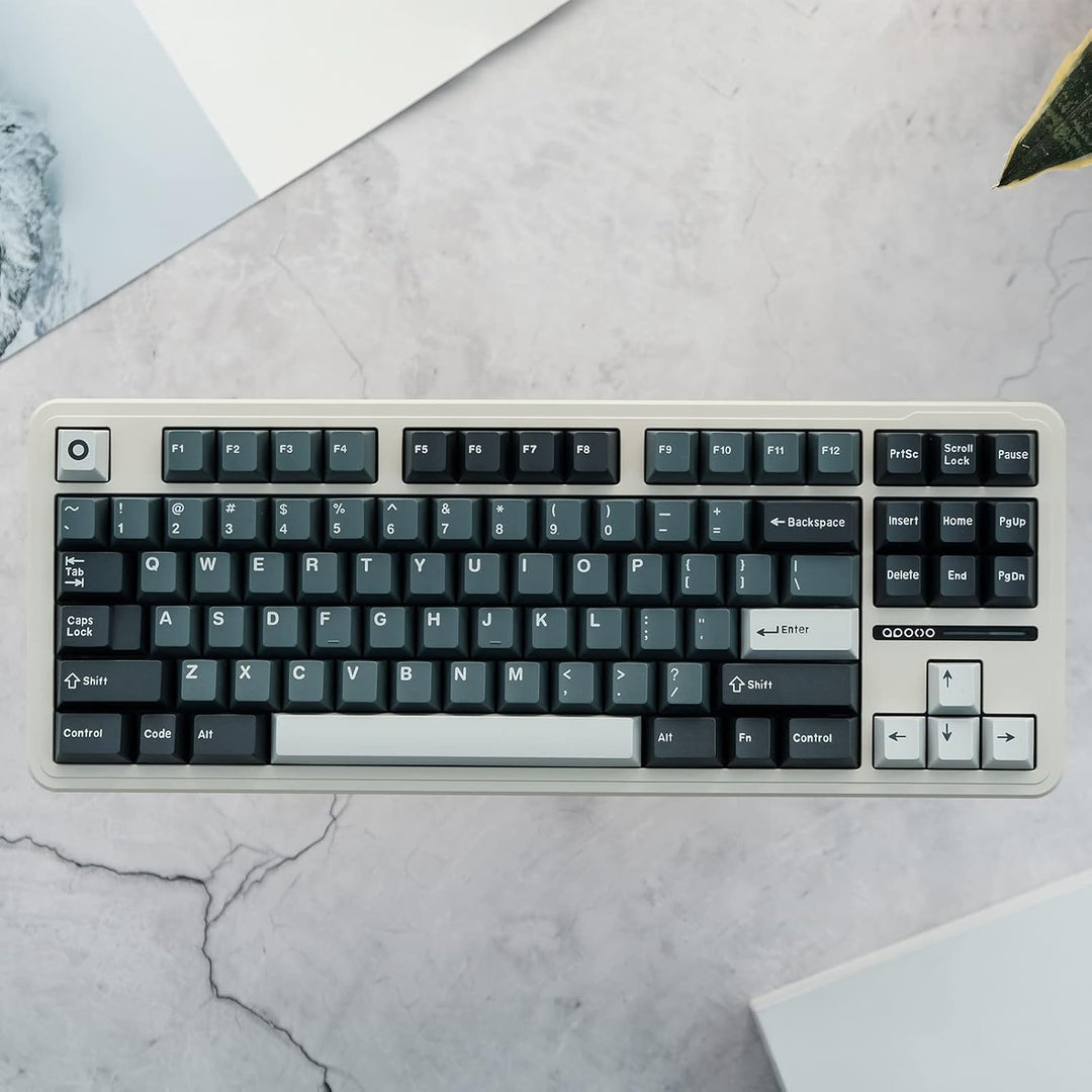 173 Tasten Doubleshot Keycaps Cherry Profile Apollo Keycaps Set für 61/64/87/104/108 Cherry Mx Switc