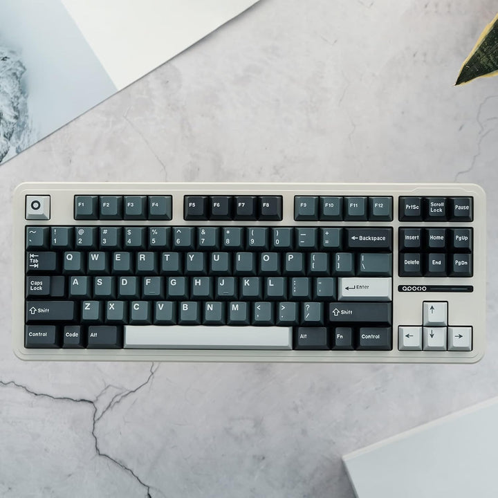 173 Tasten Doubleshot Keycaps Cherry Profile Apollo Keycaps Set für 61/64/87/104/108 Cherry Mx Switc