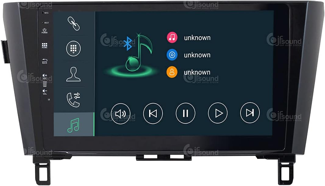 Personalisiertes Autoradio für Nissan Qashqai Xtrail mit 360°-System serienmässig Android GPS Blueto