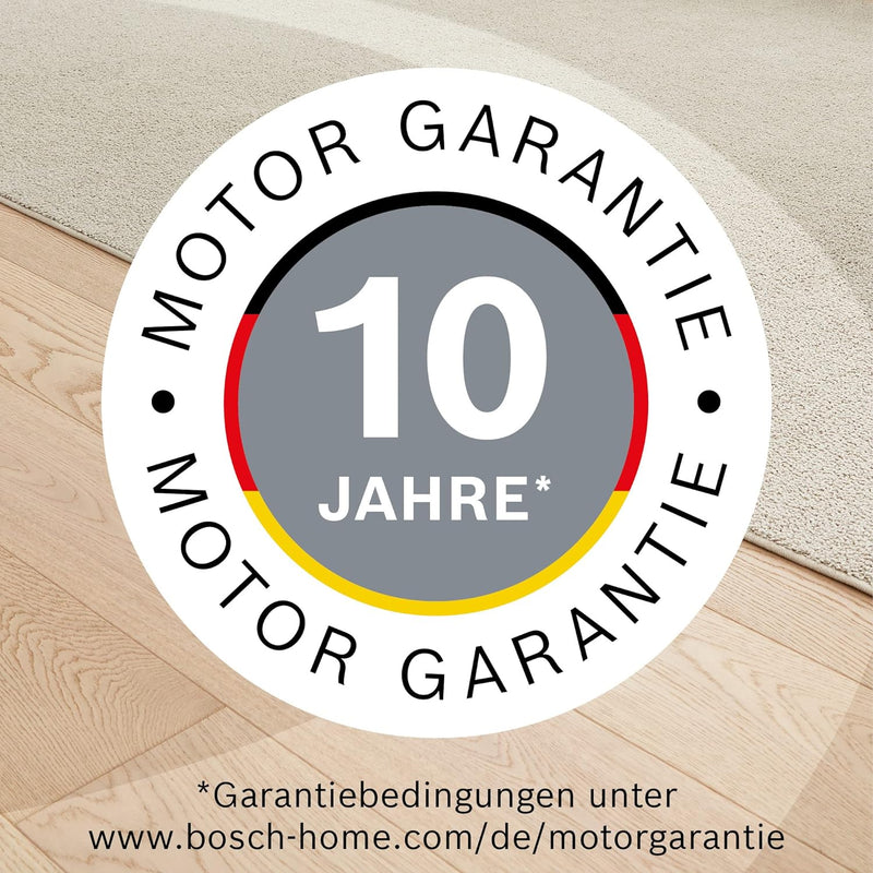 Bosch Staubsauger mit Beutel ProSilence Serie 8 BGB75XSIL, Bodenstaubsauger, ideal für Allergiker, H