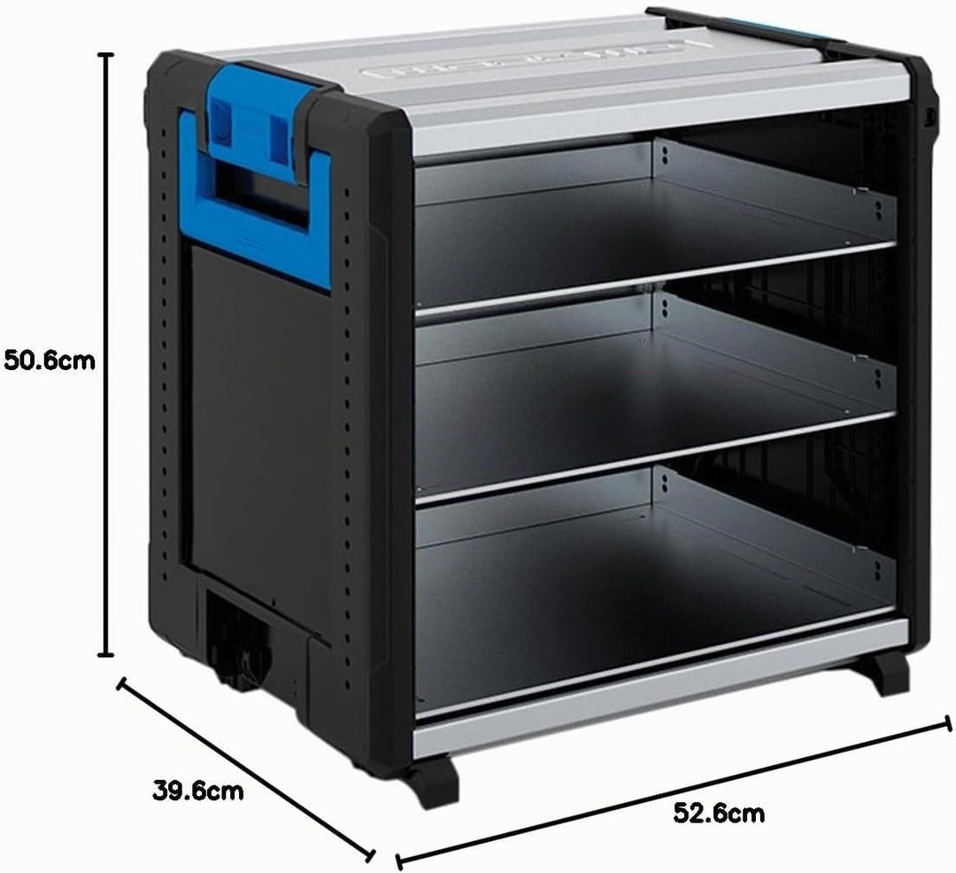 Sortimo WorkMo Modul mit 3 BOXXenböden – Ablage für L-BOXXen 136 G4 &amp; 102 G4 – Mobiles &amp; erweiterbar