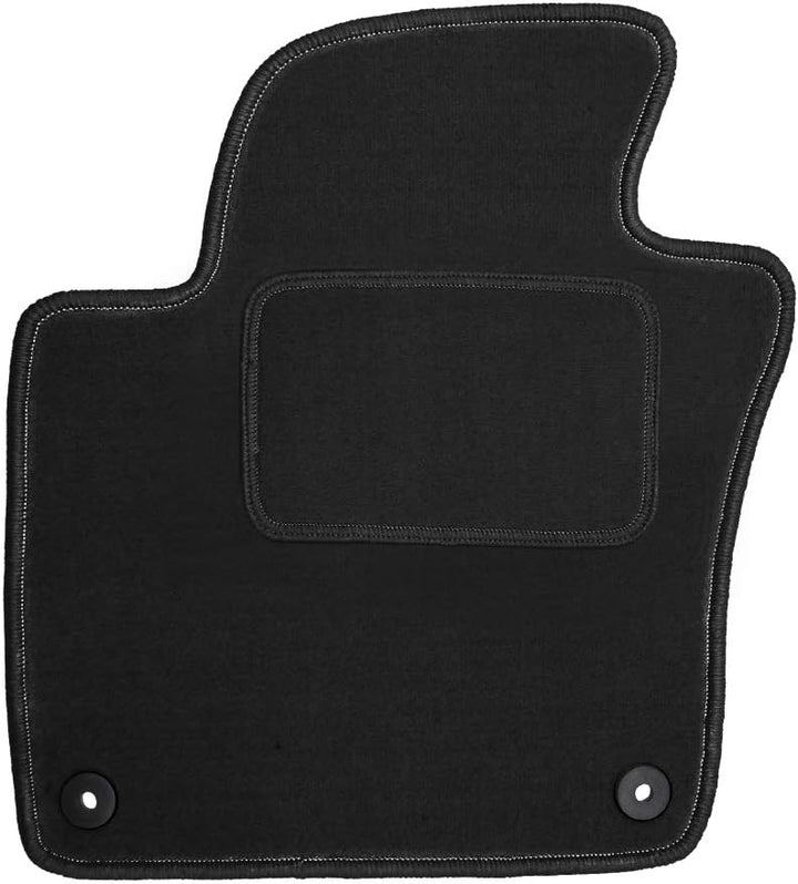 Bär-AfC Auto Fussmatten Classic passend für Ford C-MAX C214 2003-2010, Autoteppiche Nadelvlies Schwa