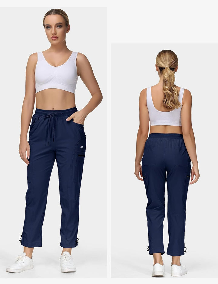 MoFiz Damen Wanderhose Trekkinghose Schnelltrocken Sporthose Funktionshose Wasserdicht Arbeitshose O