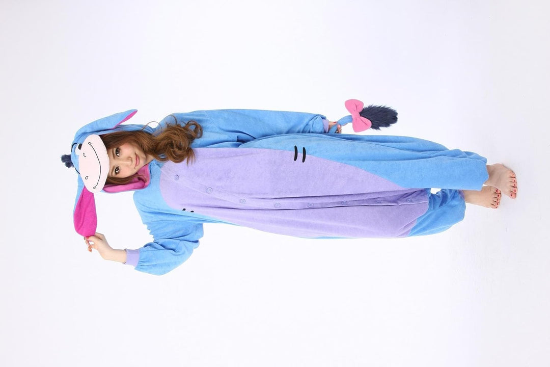 I-Ah Onesie Kigurumi Einteiler Onesie Kostüm Jumpsuit | SAZAC Kigurumi | für Kinder und Erwachsene |