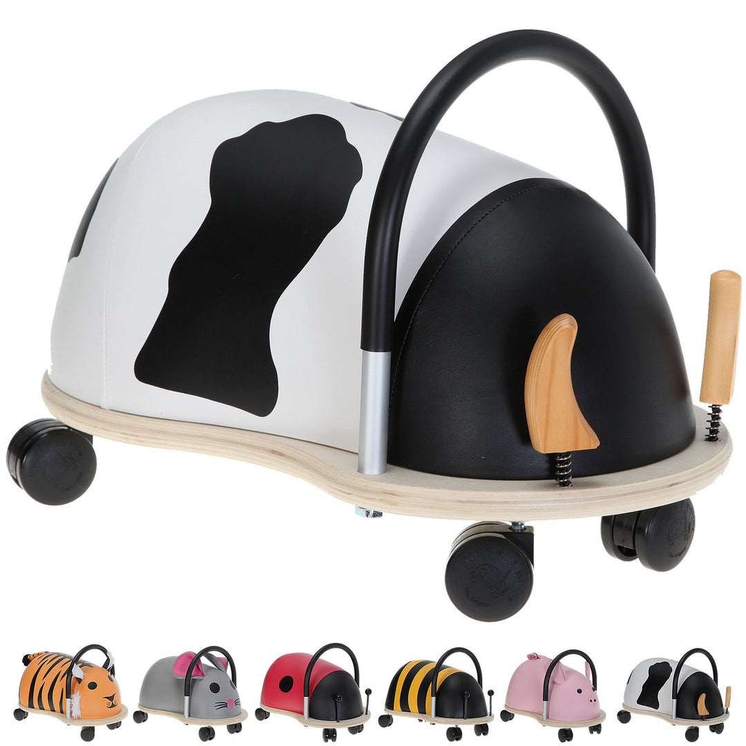 Wheely Bug 4005155887519 Rutscher Kinderfahrzeug 3 Plus gross 51110 Eisbär/Kuh, Kuh