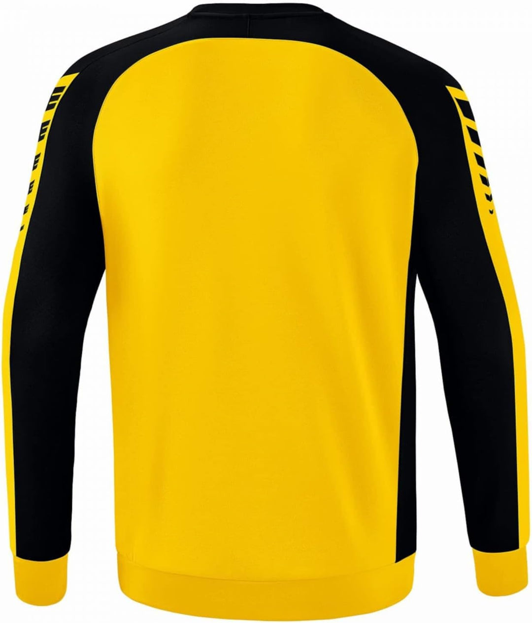 Erima Unisex Kinder Casual Six Wings Sweatshirt 152 Gelb/Schwarz, 152 Gelb/Schwarz
