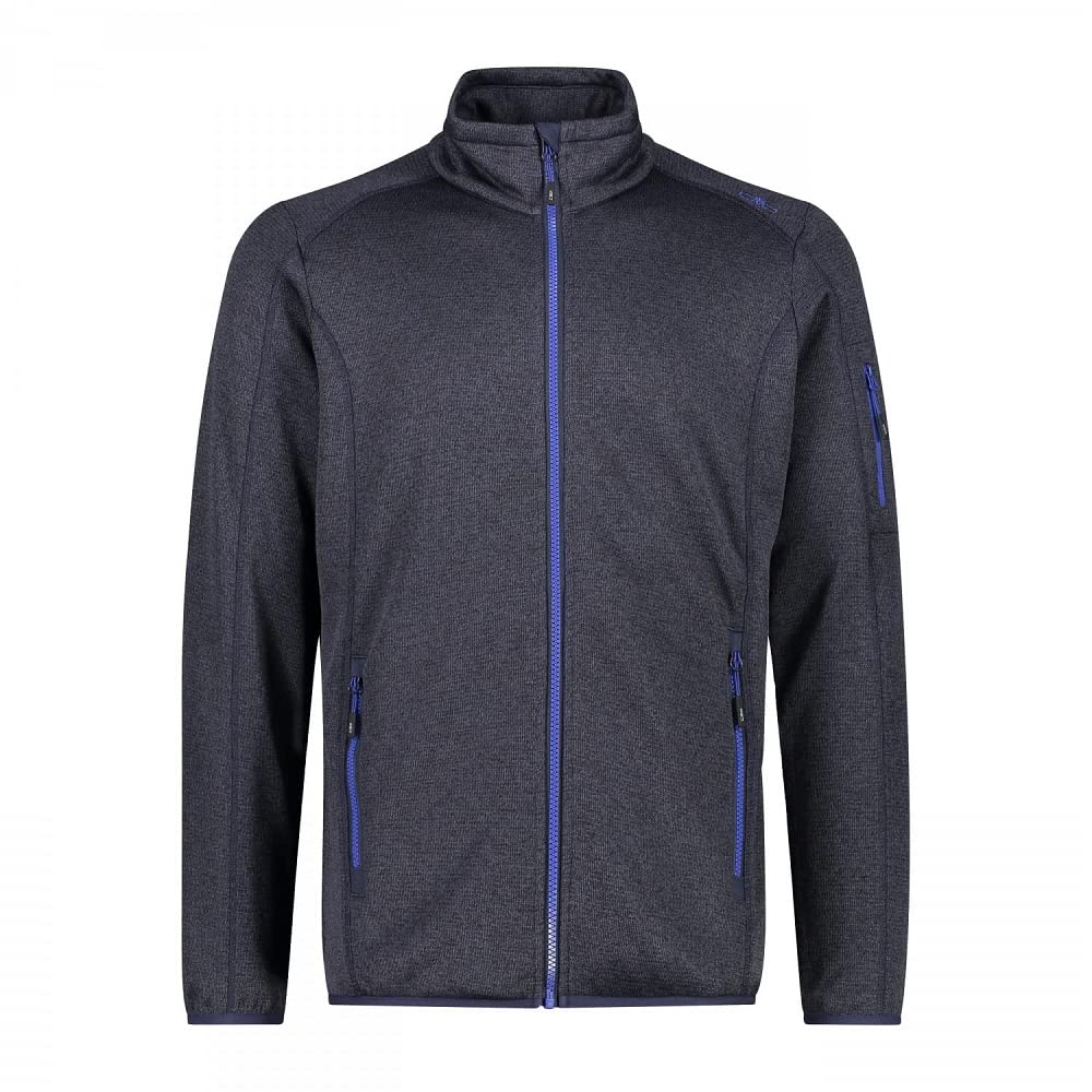 CMP Leichte Fleece-Strickjacke mit Netz