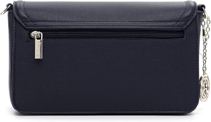 Tamaris Umhängetasche TAS Kim 34271 Damen Handtaschen Uni Blau Einheitsgrösse, Blau Einheitsgrösse