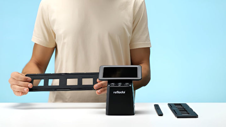Reflecta x33-Scan - Hochwertiger Diascanner und Negativscanner mit 15,3 MP CMOS-Sensor, 5" IPS-Displ
