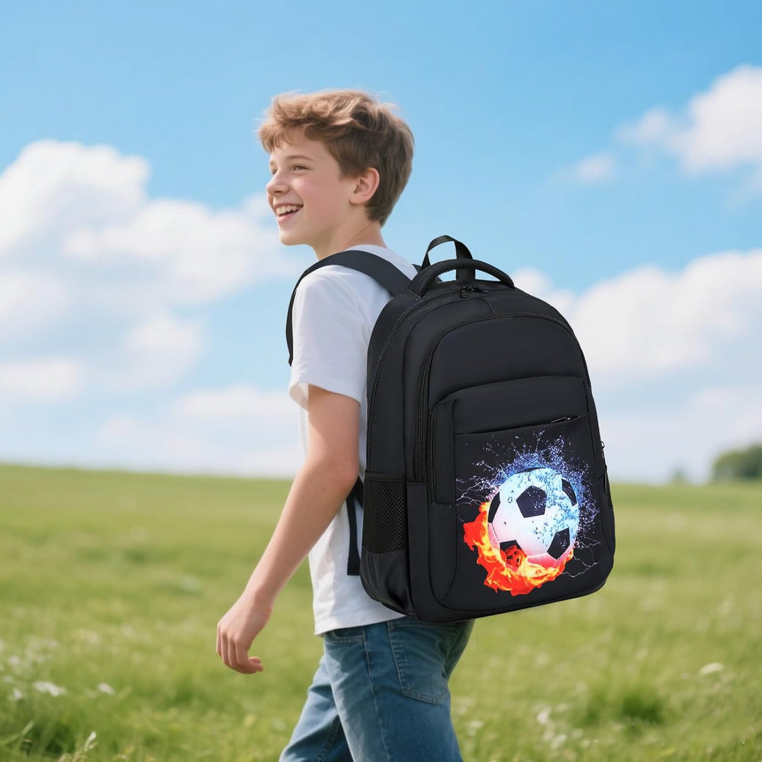 LEDAOU Schulrucksack Junge Teenager Kinder Juvenile Mädchen Daypack Mädchen Freizeitrucksack Backpac