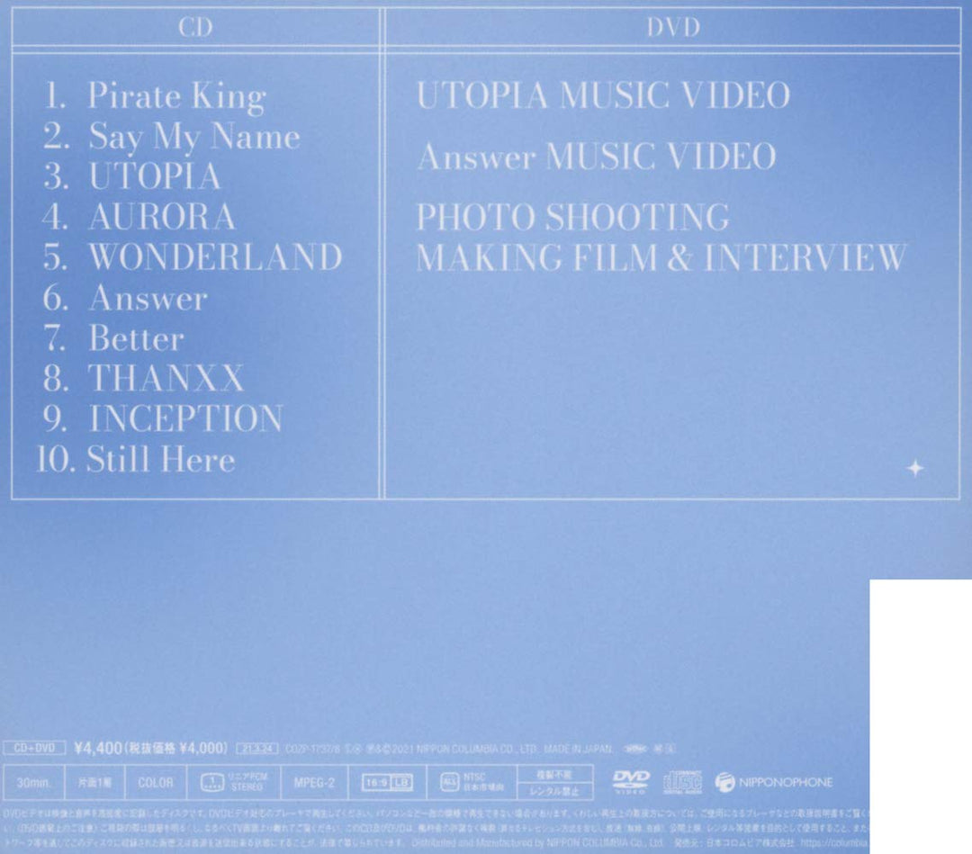 Into the a to Z, Audio-CD
