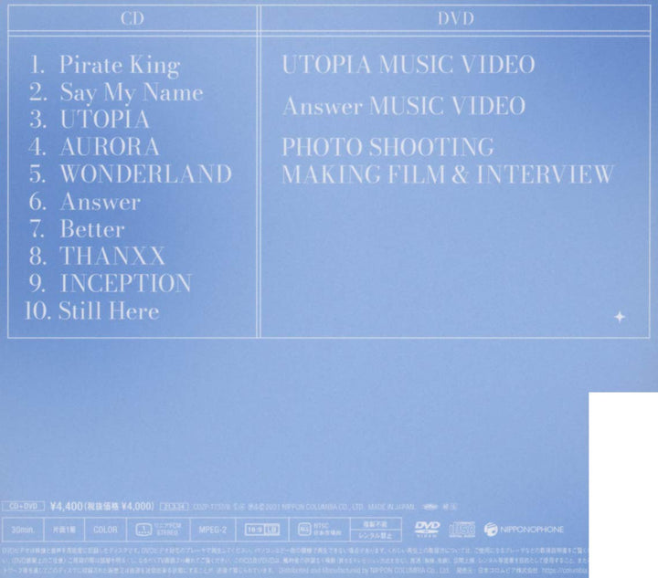Into the a to Z, Audio-CD