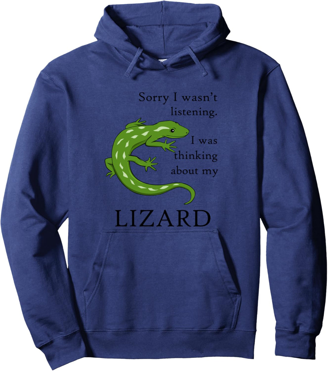 Meine Eidechse Niedliches Reptil Echse Pullover Hoodie
