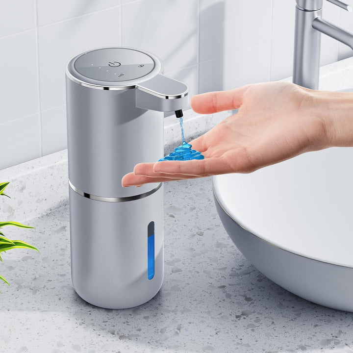 Seifenspender Automatisch,380ml Elektrischer Wandmontage Berührungsloser Automatische Seifenspender,