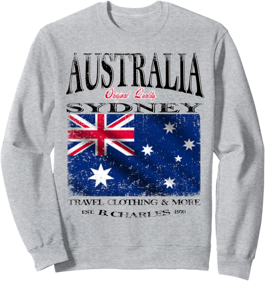 Sydney Australien Flagge Sweatshirt