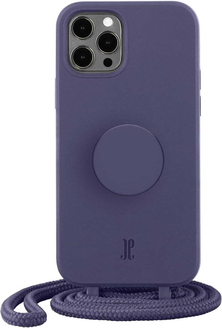 PopSockets x Just Elegance - Handyhülle für iPhone 12 Pro Max mit einer Abnehmbarereiner Geflochtene