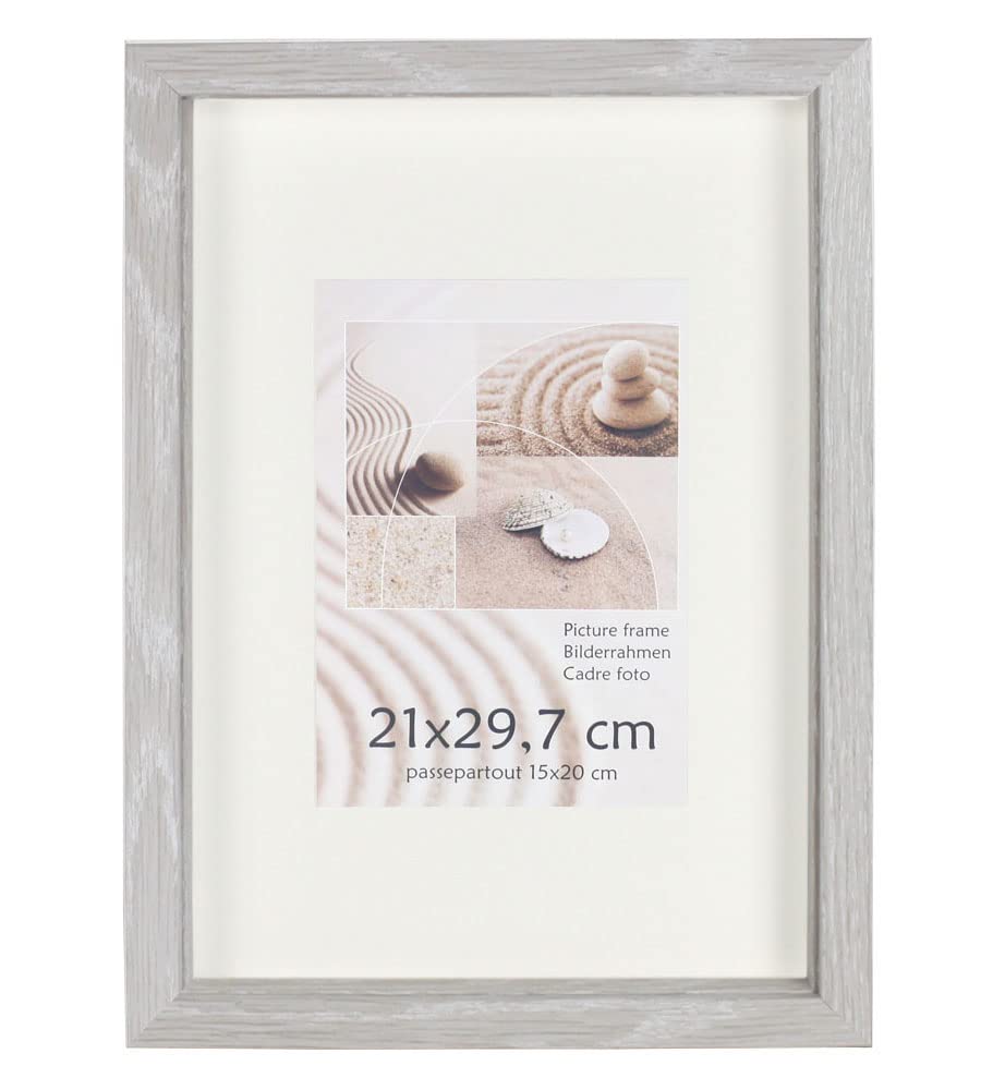 KM FOTO 3D Objektrahmen Holz Bilderrahmen Shirt Trikot Rahmen Collage Wanddeko Poster S220: Farbe: G