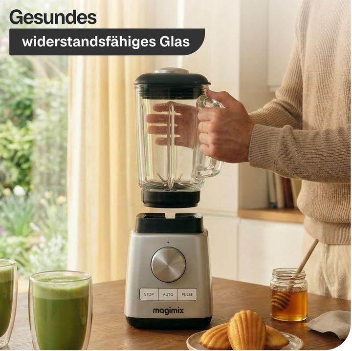 Magimix 11629EA Blender, Kunststoff Rot, Rot