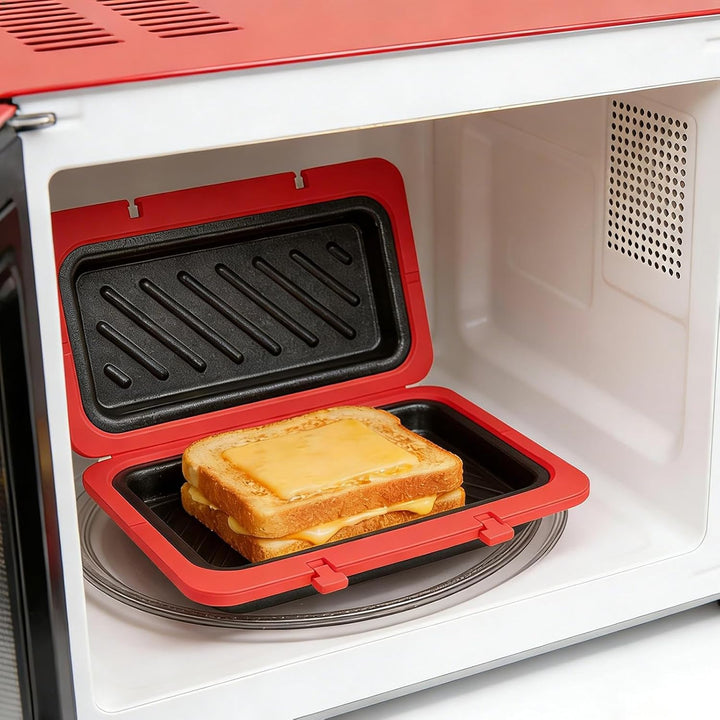 Mikrowellen Toastie Sandwich Maker, Silikon Mikrowellen Toaster, Paninis Maker, Kochgeschirr Toaster