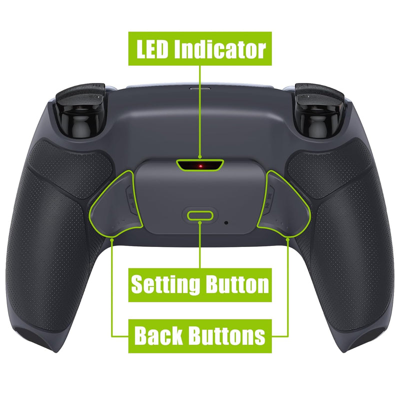 eXtremeRate Programmierbares Rise Remap Kit für ps5 Controller BDM-030/040, Remap Platine & Rückseit