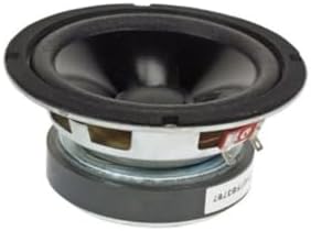 HQ-Power Lautsprecher, Subwoofer, 5, Leistung 50 W/25 W RMS, Impedanz 4 Ω, Schwarz